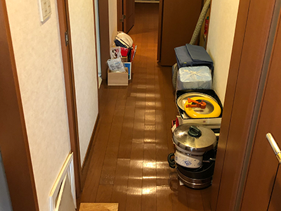 床のフエルトはがし